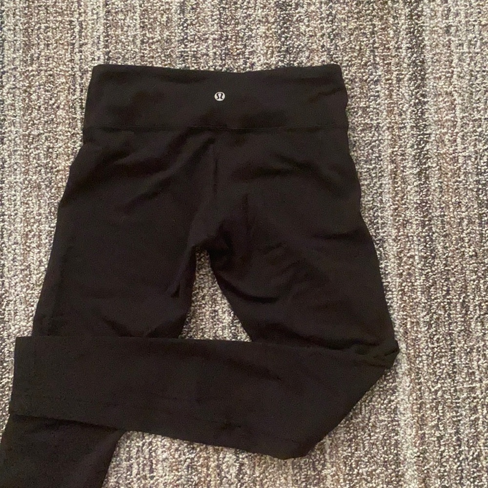 Full length black lulu lululemon leggings